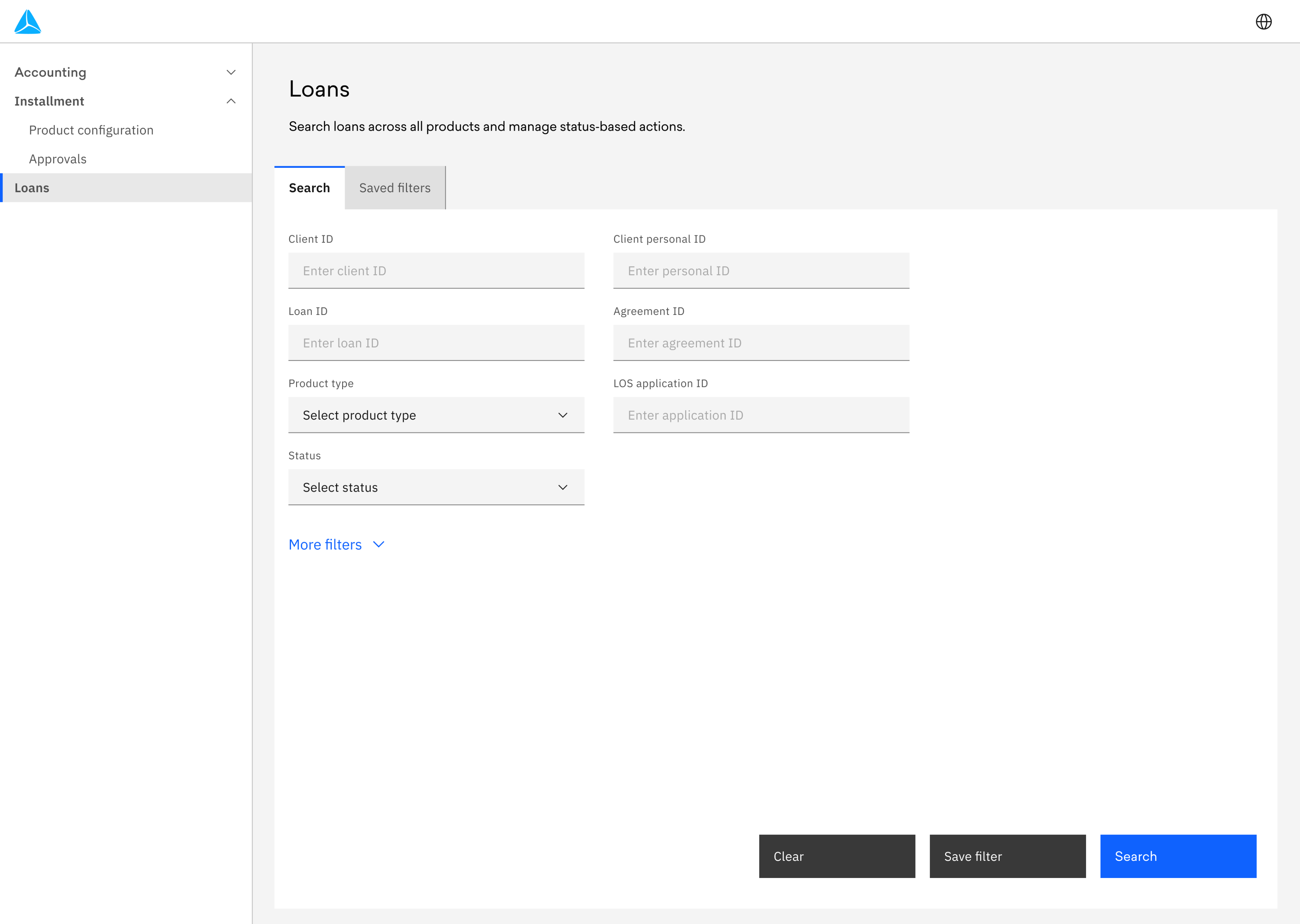 Prioritized search in the reengineered platform